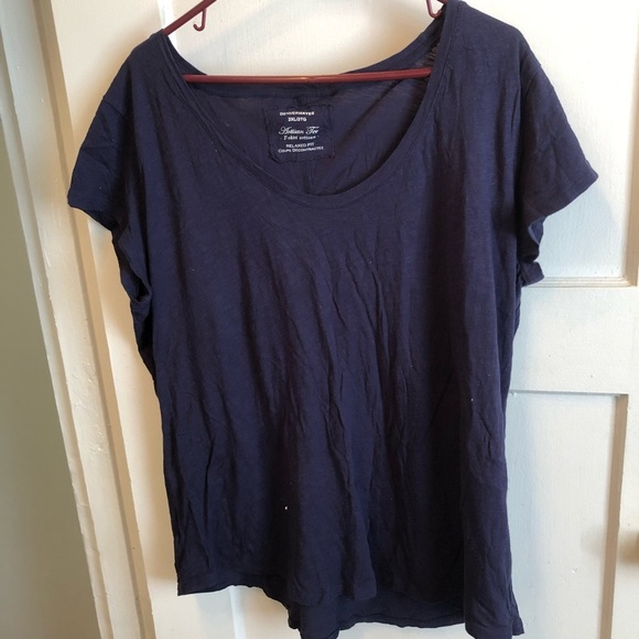 Denver Hayes purple Relaxed Short Sleeve T-Shirt 2x relaxed fit- Artisan Tee - Picture 4 of 4